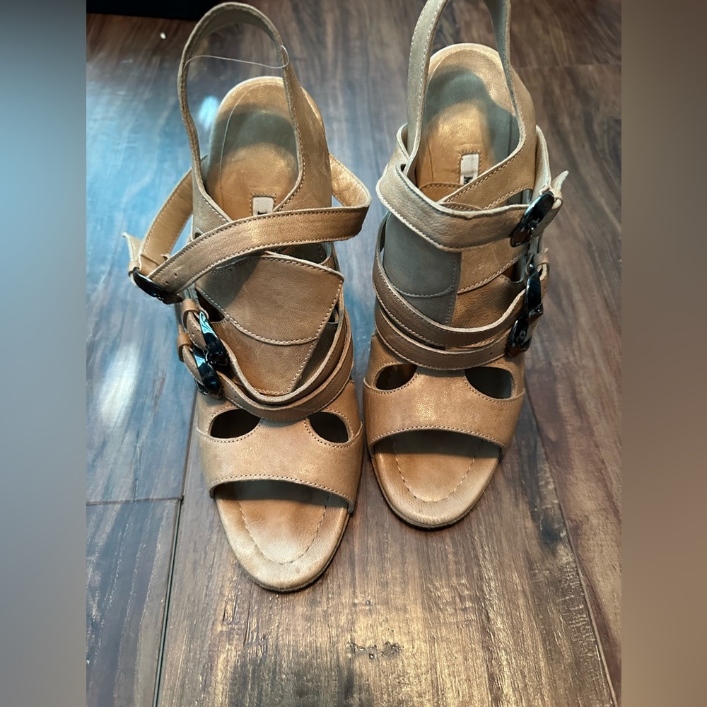 strappy heels